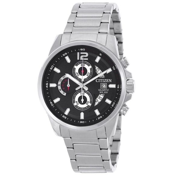 NWT Citizen Fashion Men's Quartz Steel Authentic Watch - Picture 1 of 3